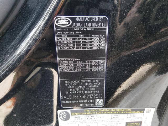 2023 LAND ROVER DEFENDER 9 SALEJ6EX5P2172513
