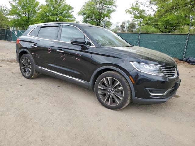 Vin: 2lmtj8lp0gbl37133, lot: 54651965, lincoln mkx reserve 20164