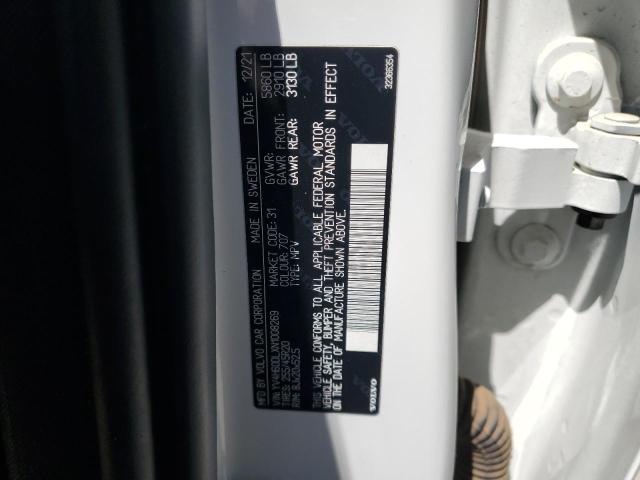 2022 VOLVO XC60 T8 RE - YV4H60DLXN1008269