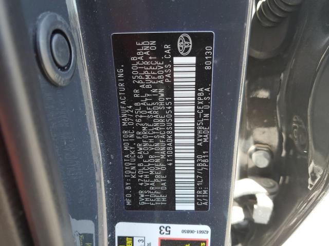 2025 TOYOTA CAMRY XSE - 4T1DBADK8SU505451