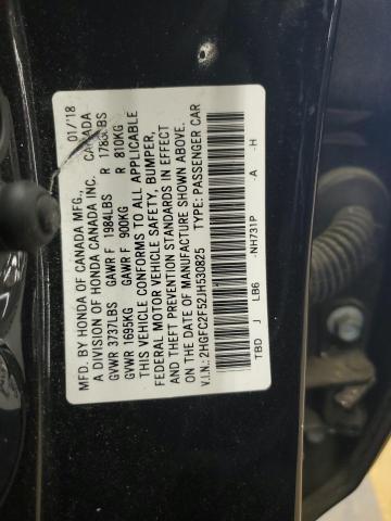 2018 HONDA CIVIC LX - 2HGFC2F52JH530825