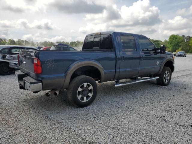 FORD F350 SUPER 2016 blue crew pic diesel 1FT8W3BT8GEA68926 photo #4
