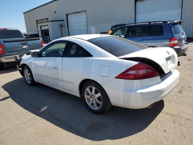 HONDA ACCORD EX 2005 white  gas 1HGCM826X5A012502 photo #3