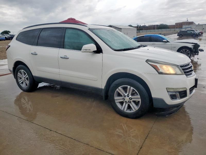 Vin: 1gnkrhkd7fj118943, lot: 55138875, chevrolet traverse lt 20154