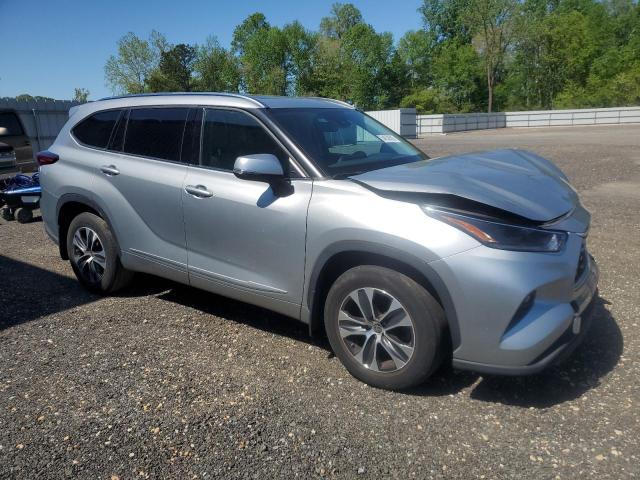 Vin: 5tdgzrbh3ms074401, lot: 54539505, toyota highlander xle 20214
