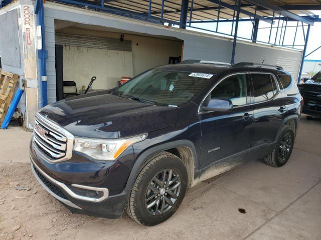 GMC ACADIA SLT 2017 blue  gas 1GKKNULS2HZ203398 photo #1