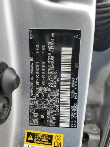 2016 TOYOTA HIGHLANDER - 5TDZKRFHXGS139952