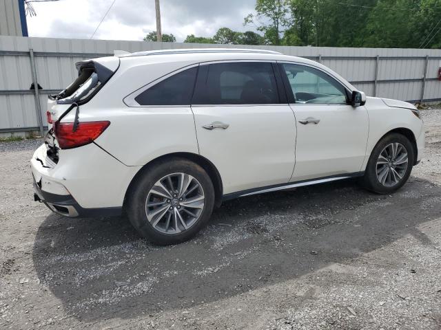 Vin: 5fryd4h57hb030123, lot: 54354345, acura mdx technology 20173