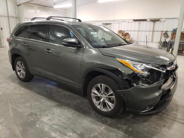Vin: 5tdjkrfh1es038809, lot: 54033525, toyota highlander xle 20144