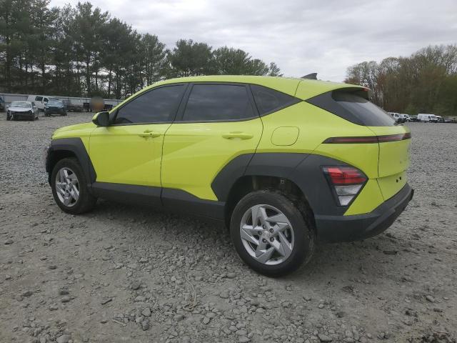 HYUNDAI KONA SE 2024 yellow  gas KM8HACAB7RU154241 photo #3