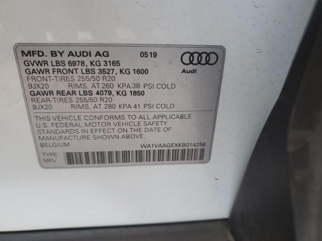 2019 AUDI E-TRON PRE - WA1VAAGEXKB014256