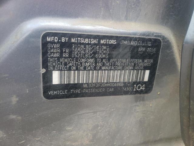 2017 MITSUBISHI MIRAGE G4 ML32F3FJ0HH004848