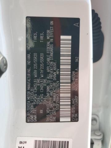 2020 TOYOTA HIGHLANDER - 5TDFZRBH2LS027824