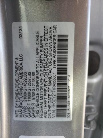 2024 HONDA ACCORD HYB 1HGCY2F71RA055667