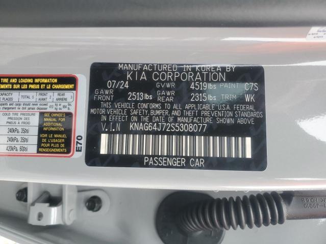 2025 KIA K5 GT LINE KNAG64J72S5308077