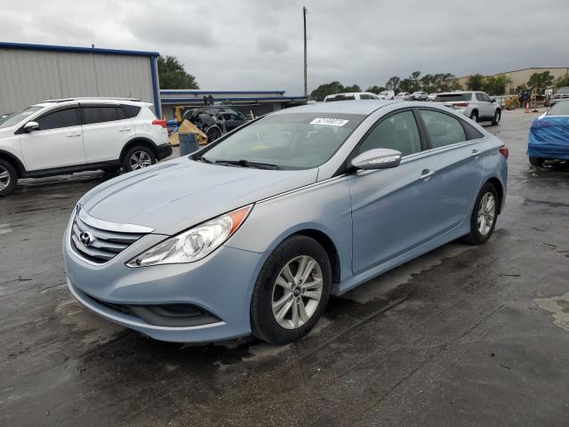 Vin: 5npeb4ac6eh923786, lot: 52199075, hyundai sonata gls 20141