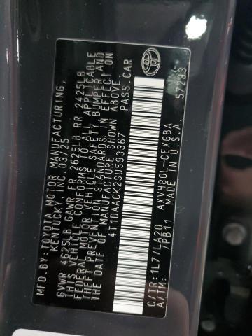 2025 TOYOTA CAMRY XSE - 4T1DAACK2SU593367