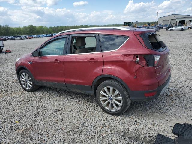 Vin: 1fmcu0j97hua61036, lot: 52976545, ford escape titanium 20172