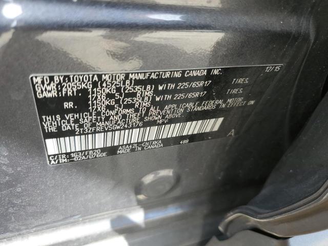 2016 TOYOTA RAV4 LE - 2T3ZFREV5GW243176