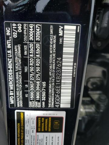2019 MERCEDES-BENZ GLS 450 4M - 4JGDF6EE1KB237624