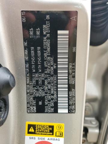 2015 TOYOTA HIGHLANDER - 5TDBKRFH1FS183662