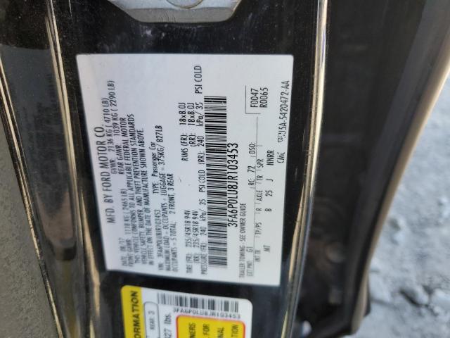 2018 FORD FUSION SE - 3FA6P0LU8JR103453