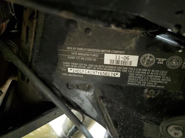 2007 HARLEY-DAVIDSON FLHTCUI 1HD1FC4197Y658174