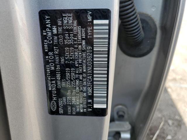 2022 HYUNDAI TUCSON SEL - KM8JFCA1XNU036219