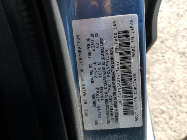 2016 MAZDA 6 TOURING JM1GJ1V56G1413437