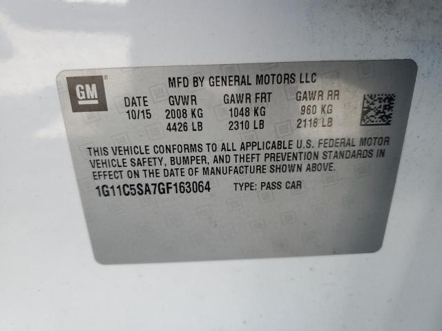 2016 CHEVROLET MALIBU LIM - 1G11C5SA7GF163064