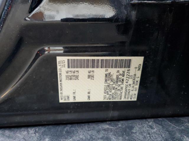 2016 NISSAN MAXIMA 3.5 - 1N4AA6APXGC422226