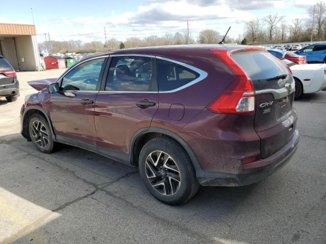 Vin: 5j6rm4h44gl044645, lot: 51817315, honda crv se 20162