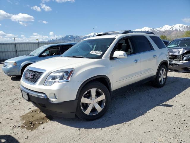 GMC ACADIA SLT 2011 white  gas 1GKKVRED1BJ408521 photo #1