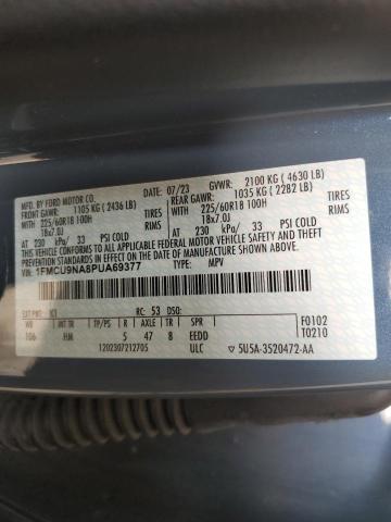 2023 FORD ESCAPE ST - 1FMCU9NA8PUA69377