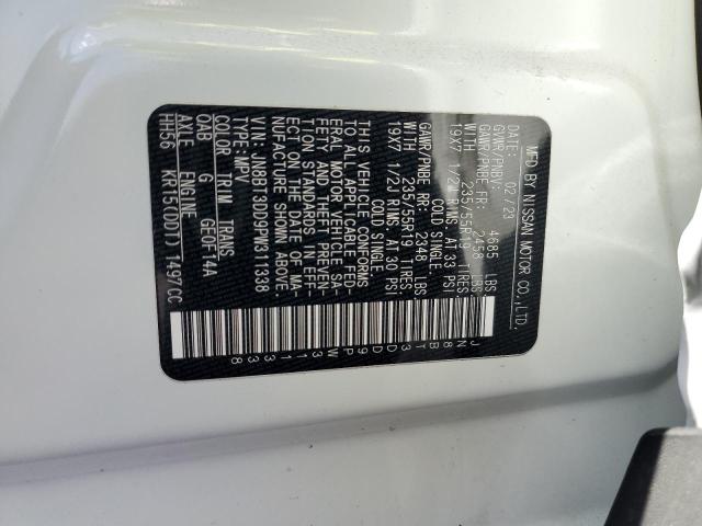 2023 NISSAN ROGUE PLAT JN8BT3DD9PW311338