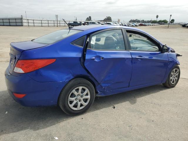 HYUNDAI ACCENT GLS 2013 blue  gas KMHCT4AE4DU539186 photo #4