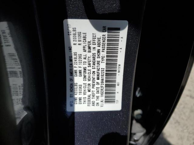 2017 HONDA ACCORD LX - 1HGCR2F39HA192252