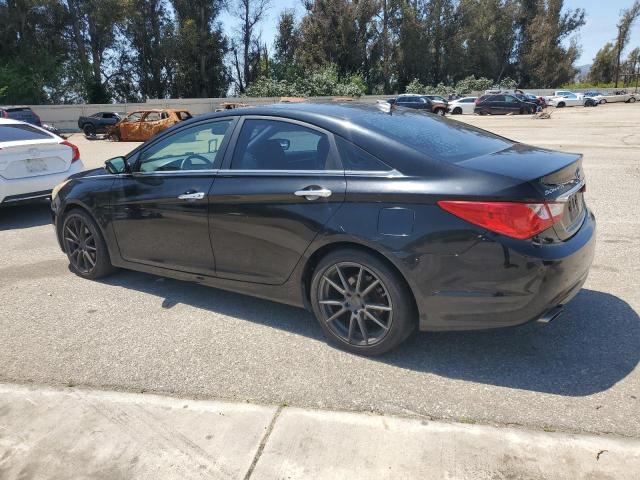 HYUNDAI SONATA SE 2011 black  gas 5NPEC4ABXBH231627 photo #3