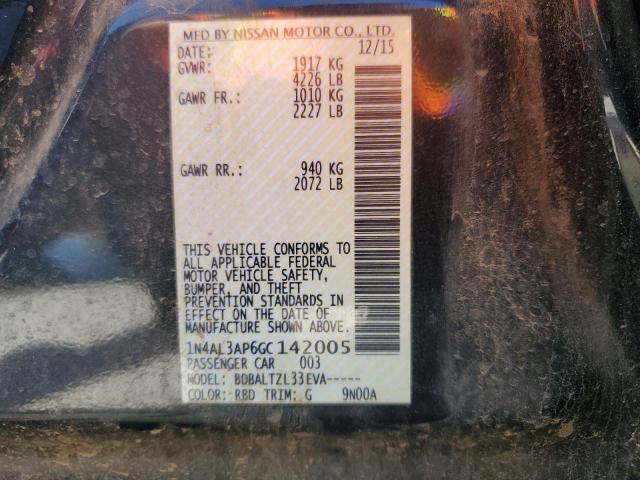 2016 NISSAN ALTIMA 2.5 - 1N4AL3AP6GC142005