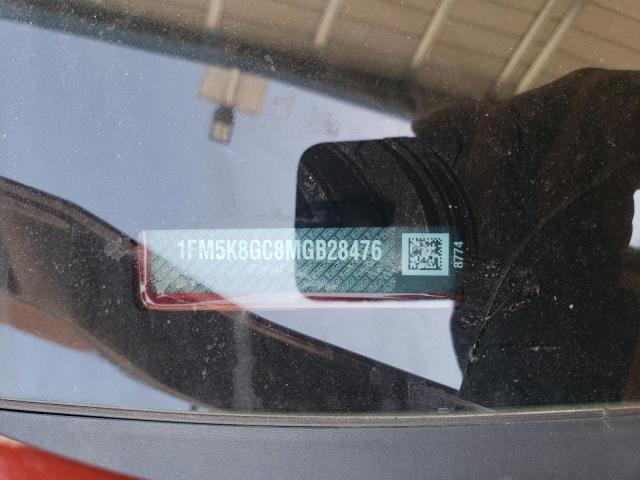 2021 FORD EXPLORER S 1FM5K8GC8MGB28476