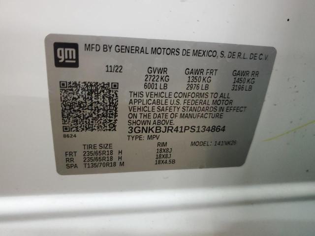 2023 CHEVROLET BLAZER 3LT - 3GNKBJR41PS134864