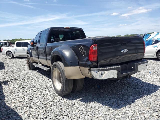 FORD F450 SUPER 2011 black crew pic diesel 1FT8W4DT0BEA21126 photo #4