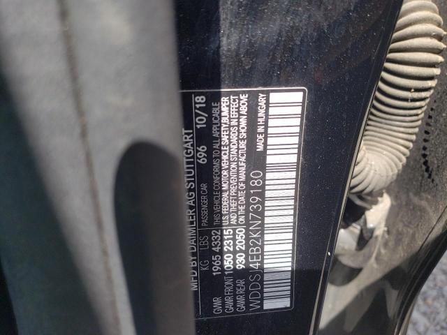 2019 MERCEDES-BENZ CLA 250 - WDDSJ4EB2KN739180