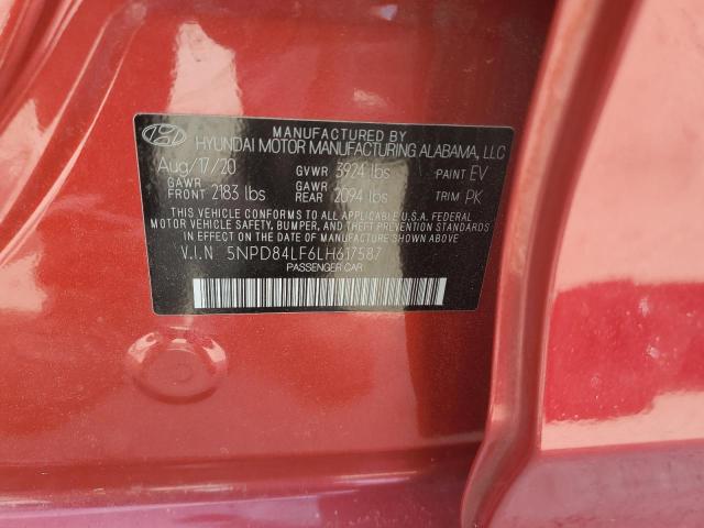2020 HYUNDAI ELANTRA SE - 5NPD84LF6LH617587