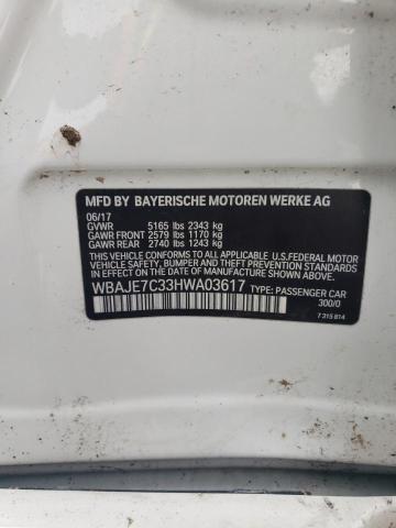 2017 BMW 540 XI WBAJE7C33HWA03617