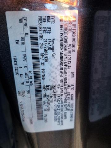 2013 FORD FOCUS SE - 1FADP3K21DL188972
