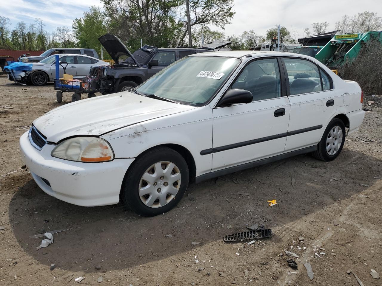 Lot #3170304424 1998 HONDA CIVIC LX