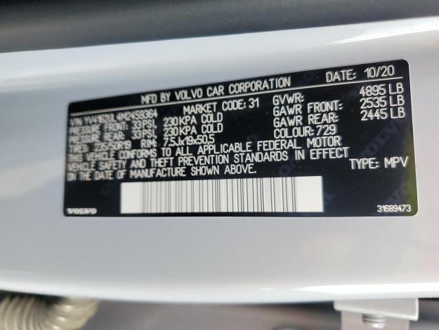 2021 VOLVO XC40 T5 IN YV4162UL4M2459364
