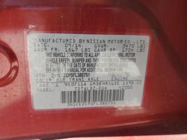 2015 NISSAN VERSA NOTE - 3N1CE2CP0FL380751