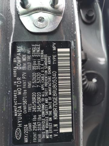 2024 HYUNDAI PALISADE C KM8R7DGE8RU805340